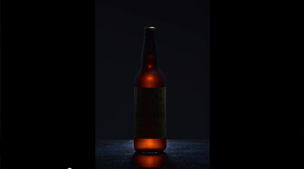 Second light top of bottle