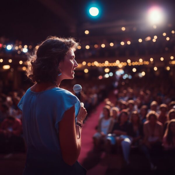 Speaker on Stage